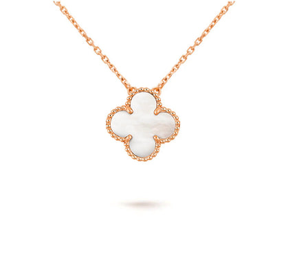 [Azure Tears]15MM CLOVER FLOWER PENDANT NECKLACE COLLECTION