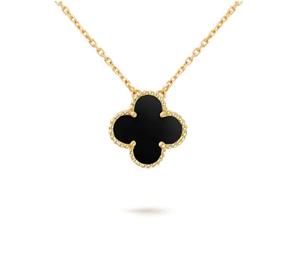 [Azure Tears]15MM CLOVER FLOWER PENDANT NECKLACE COLLECTION