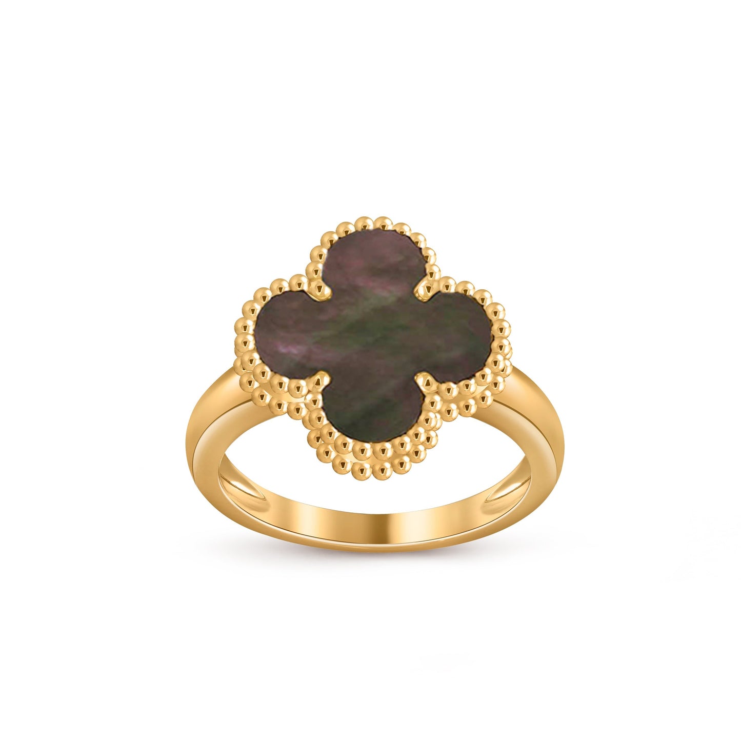 [Azure Tears]LUCKY CLOVER VINTAGE GOLD RING COLLECTION