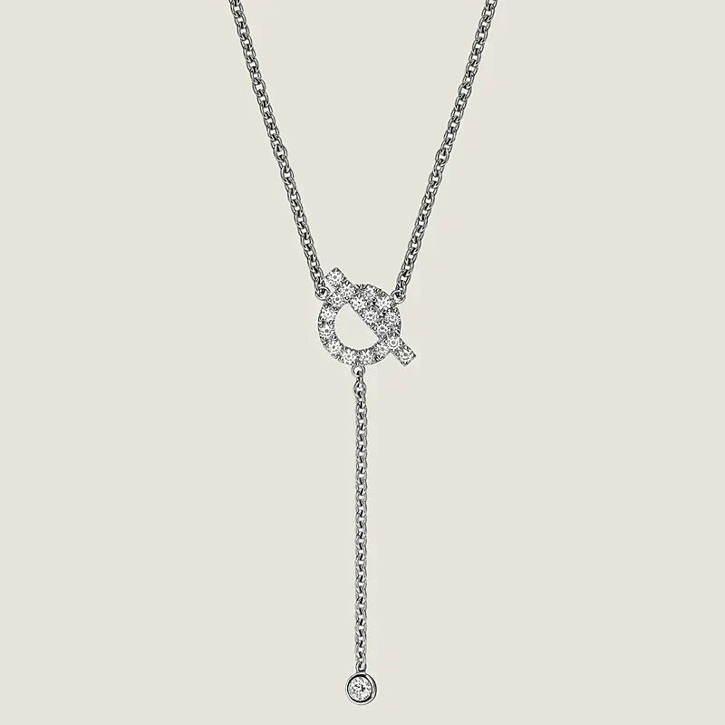 [Azure Tears]FINESSE SILVER DIAMOND NECKLACE