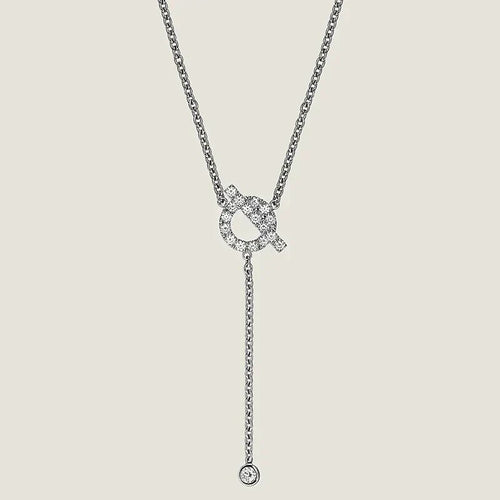 [Azure Tears]FINESSE SILVER DIAMOND NECKLACE