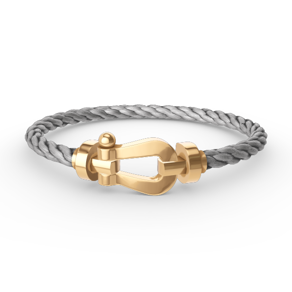 [Azure Tears]FORCE LARGE HORSESHOE BRACELET - GOLD