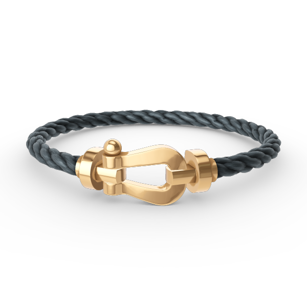 [Azure Tears]FORCE LARGE HORSESHOE BRACELET - GOLD