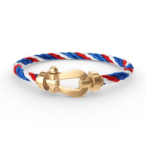 [Azure Tears]FORCE LARGE HORSESHOE BRACELET - GOLD