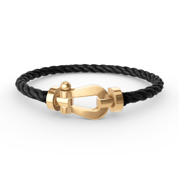 [Azure Tears]FORCE LARGE HORSESHOE BRACELET - GOLD