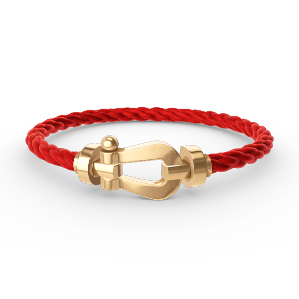 [Azure Tears]FORCE LARGE HORSESHOE BRACELET - GOLD