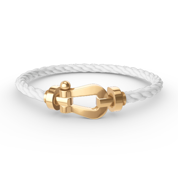 [Azure Tears]FORCE LARGE HORSESHOE BRACELET - GOLD