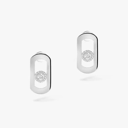 [Azure Tears]SO MOVE DIAMOND EARRINGS