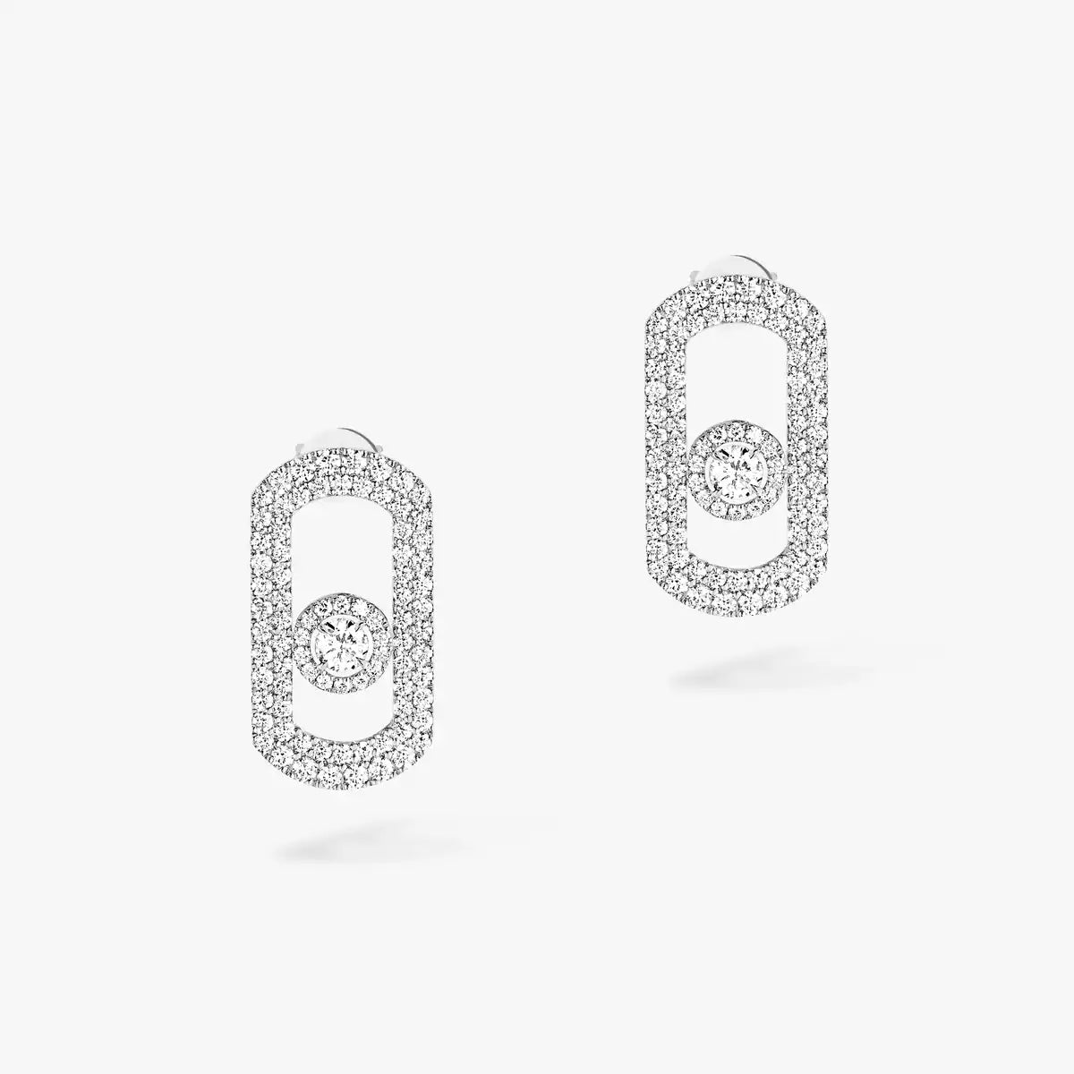 [Azure Tears]SO MOVE PAVÉ DIAMOND EARRINGS