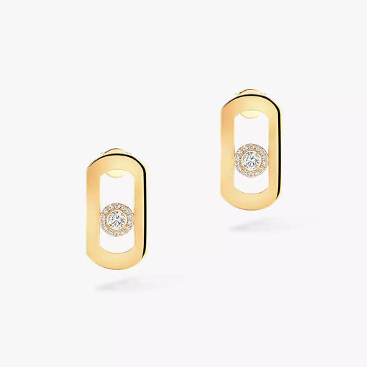 [Azure Tears]SO MOVE DIAMOND EARRINGS