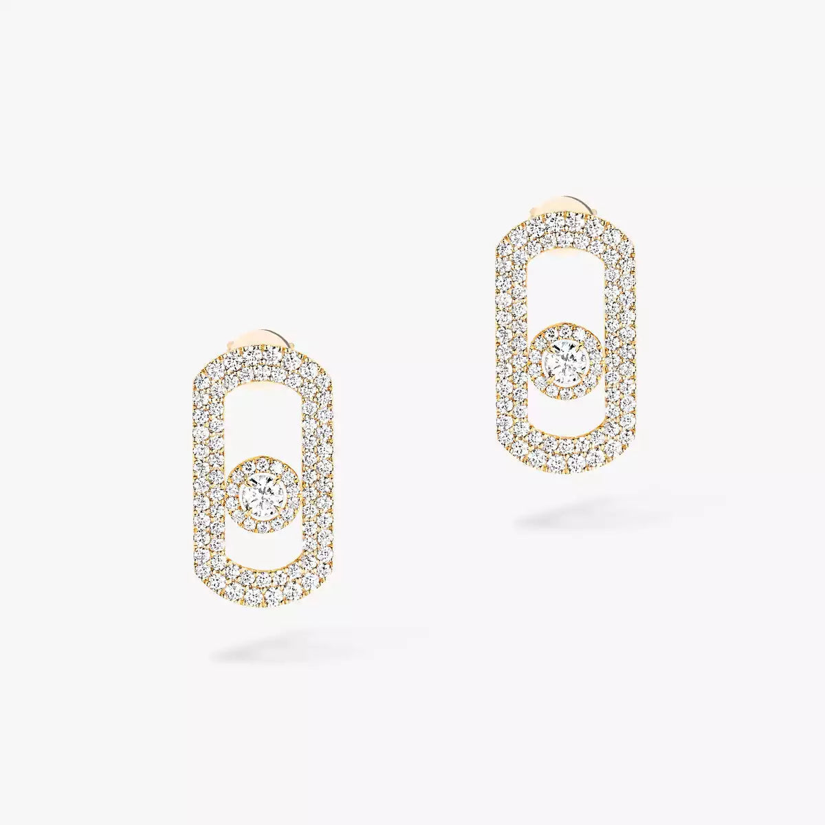 [Azure Tears]SO MOVE PAVÉ DIAMOND EARRINGS