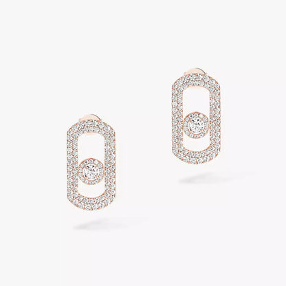 [Azure Tears]SO MOVE PAVÉ DIAMOND EARRINGS