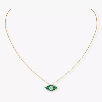 [Azure Tears]LUCKY EYE DIAMOND NECKLACE