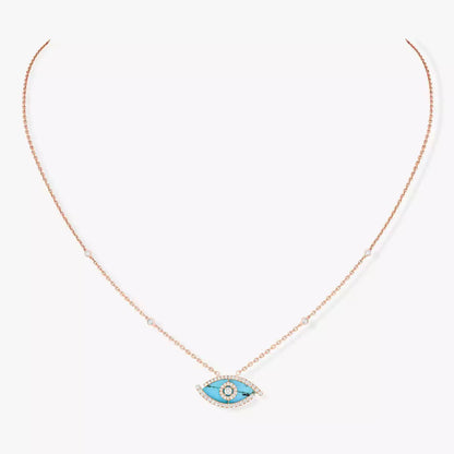[Azure Tears]LUCKY EYE DIAMOND NECKLACE