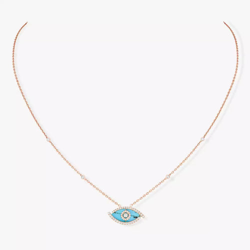 [Azure Tears]LUCKY EYE DIAMOND NECKLACE
