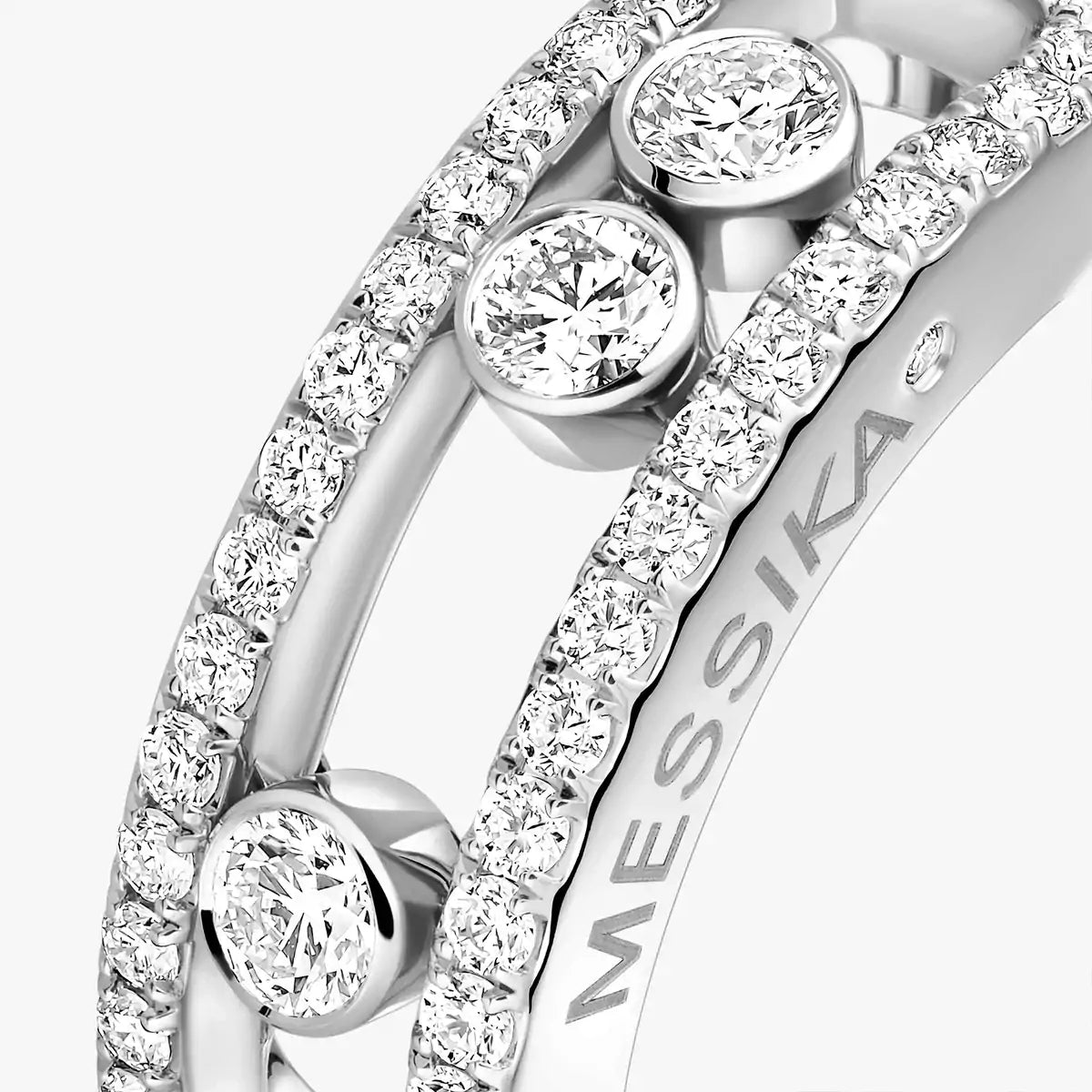 [Azure Tears]BABY MOVE PAVÉ DIAMOND RING