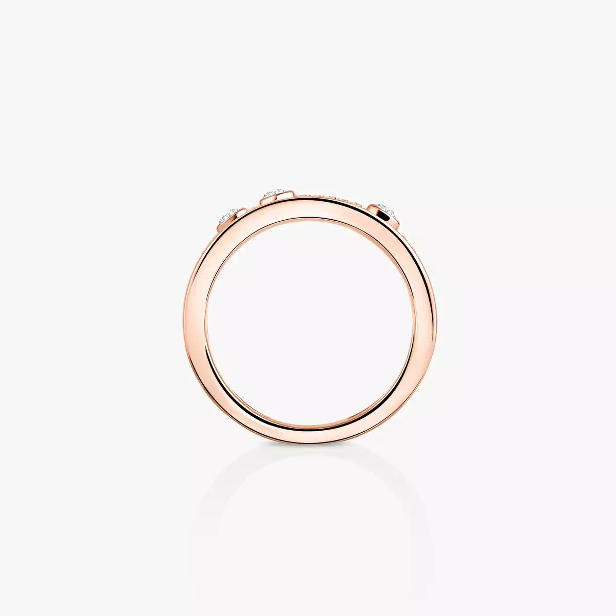 [Azure Tears]MOVE NOA PAVÉ DIAMOND INTERLOCKING RING