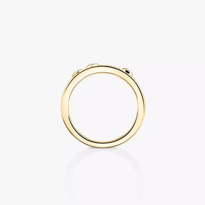 [Azure Tears]MOVE NOA PAVÉ DIAMOND INTERLOCKING RING