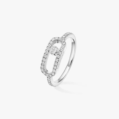 [Azure Tears]MOVE UNO FULL PAVÉ DIAMOND RING