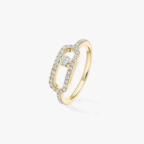 [Azure Tears]MOVE UNO FULL PAVÉ DIAMOND RING