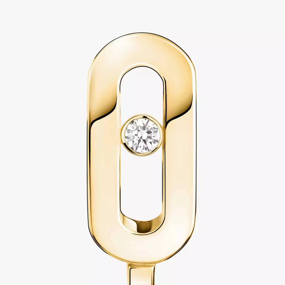 [Azure Tears]MOVE CLASSIQUE MINI DIAMOND HOOP EARRINGS