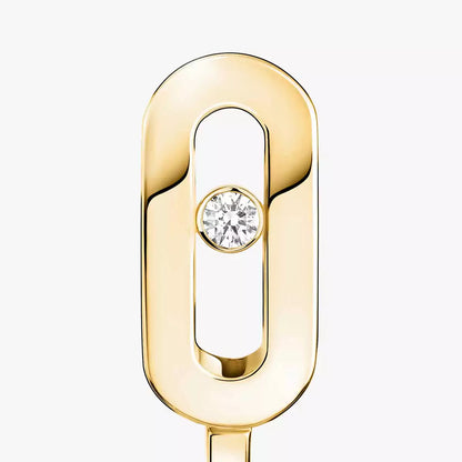 [Azure Tears]MOVE CLASSIQUE MINI DIAMOND HOOP EARRINGS