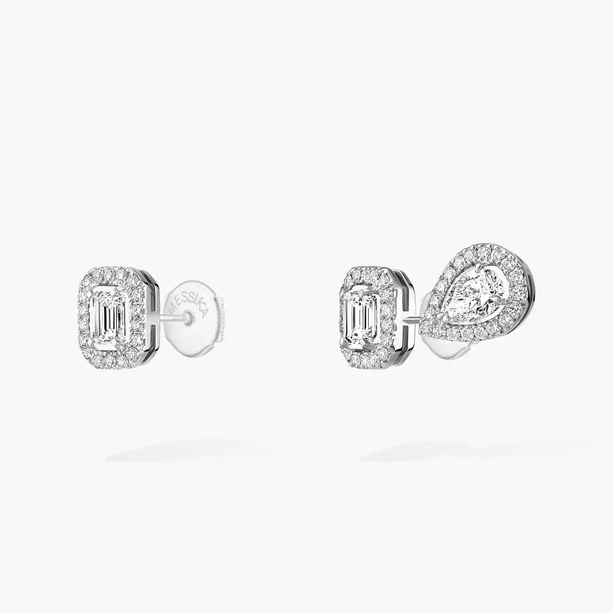 [Azure Tears]MY TWIN 1+2 DIAMOND EARRINGS