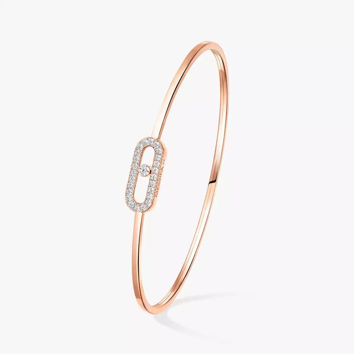 [Azure Tears]MOVE UNO PAVÉ FLEX BANGLE (MEDIUM)
