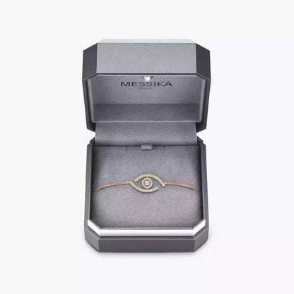 [Azure Tears]LUCKY EYE PAVÉ-SET DIAMOND BRACELET