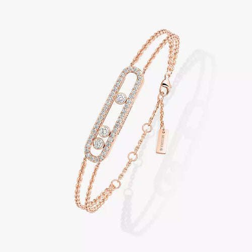 [Azure Tears]MOVE CLASSIQUE PAVÉ DIAMOND BRACELET