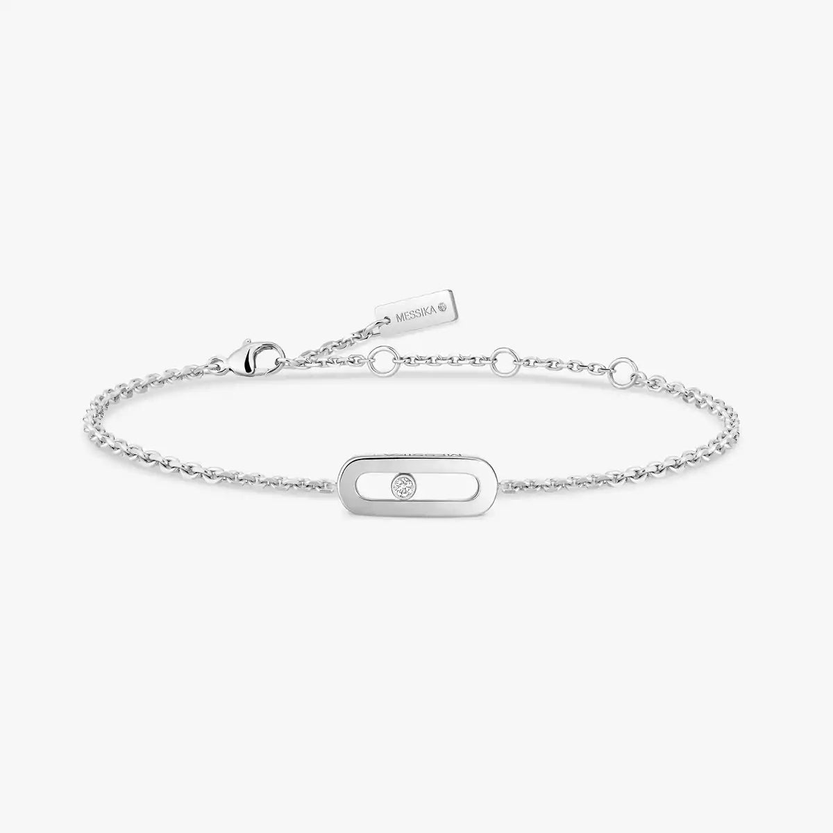 [Azure Tears]MOVE UNO SINGLE DIAMOND BRACELET