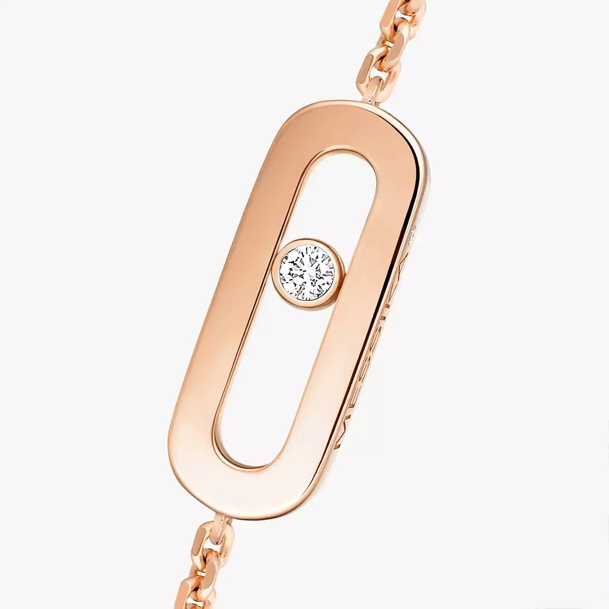 [Azure Tears]MOVE UNO SINGLE DIAMOND BRACELET