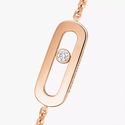 [Azure Tears]MOVE UNO SINGLE DIAMOND BRACELET