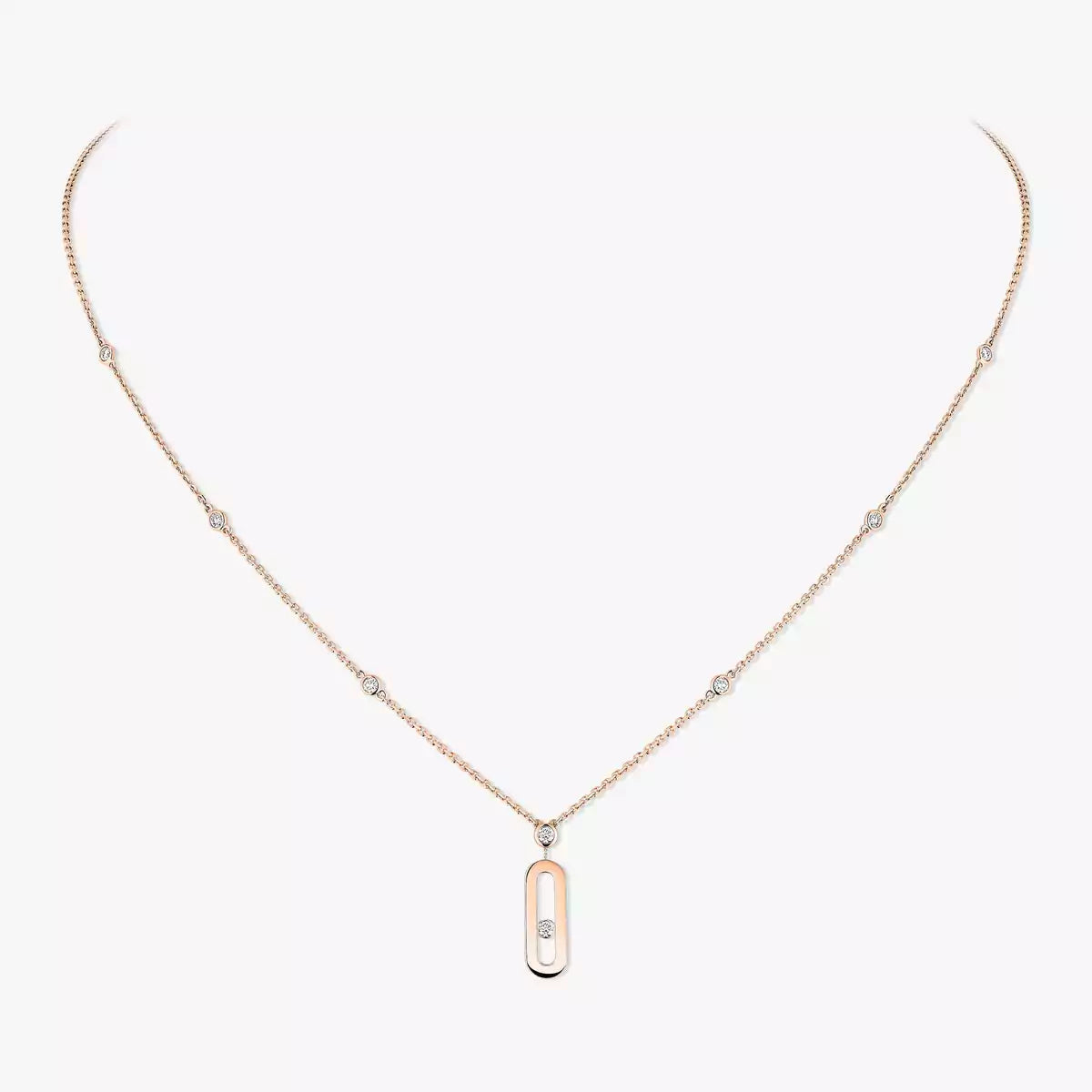 [Azure Tears]SIGNATURE FRAME NECKLACE