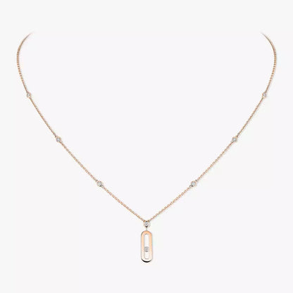 [Azure Tears]SIGNATURE FRAME NECKLACE
