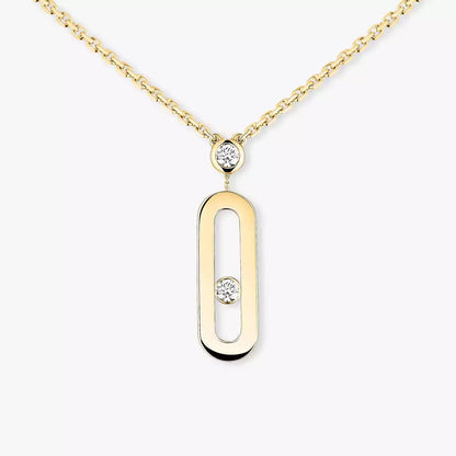 [Azure Tears]SIGNATURE FRAME NECKLACE