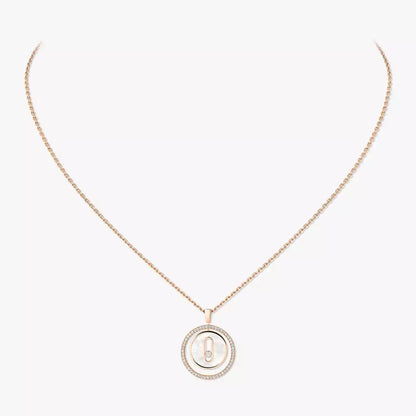 [Azure Tears]LUCKY MOVE DIAMOND NECKLACE