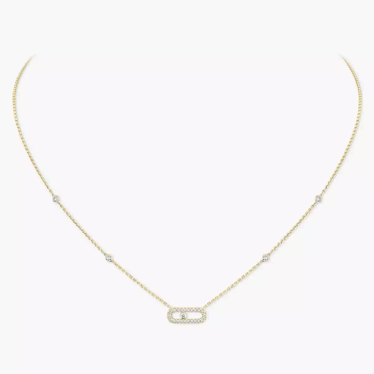[Azure Tears]MOVE UNO PENDANT NECKLACE
