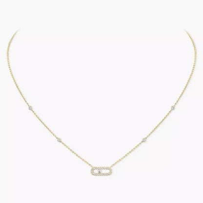 [Azure Tears]MOVE UNO PENDANT NECKLACE
