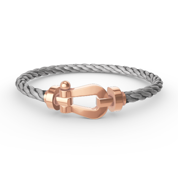 [Azure Tears]FORCE LARGE HORSESHOE BRACELET - ROSE GOLD