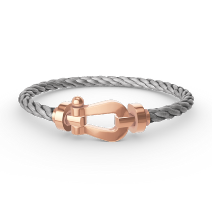 [Azure Tears]FORCE LARGE HORSESHOE BRACELET - ROSE GOLD