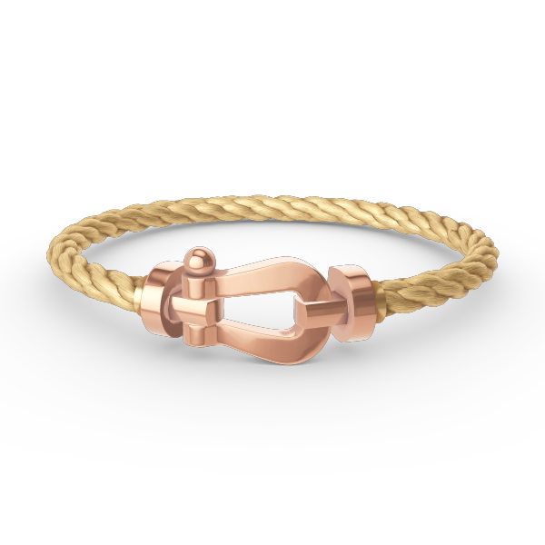 [Azure Tears]FORCE LARGE HORSESHOE BRACELET - ROSE GOLD