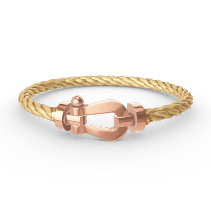[Azure Tears]FORCE LARGE HORSESHOE BRACELET - ROSE GOLD