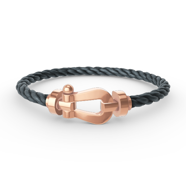 [Azure Tears]FORCE LARGE HORSESHOE BRACELET - ROSE GOLD