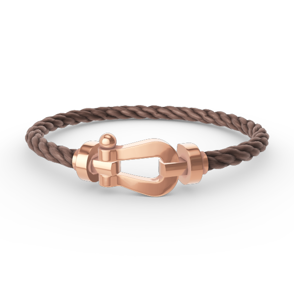 [Azure Tears]FORCE LARGE HORSESHOE BRACELET - ROSE GOLD