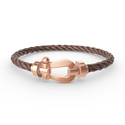 [Azure Tears]FORCE LARGE HORSESHOE BRACELET - ROSE GOLD