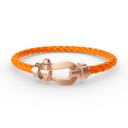 [Azure Tears]FORCE LARGE HORSESHOE BRACELET - ROSE GOLD