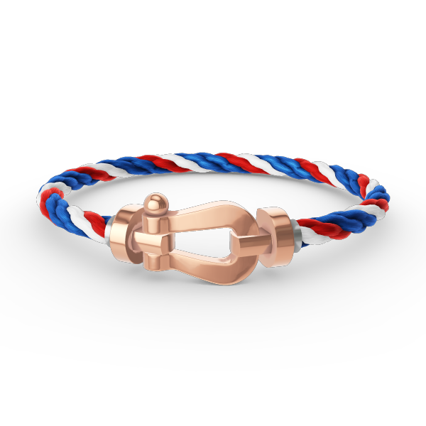 [Azure Tears]FORCE LARGE HORSESHOE BRACELET - ROSE GOLD