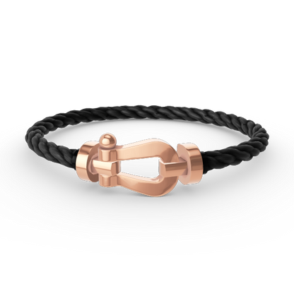 [Azure Tears]FORCE LARGE HORSESHOE BRACELET - ROSE GOLD