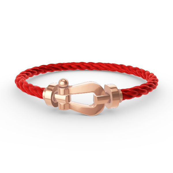 [Azure Tears]FORCE LARGE HORSESHOE BRACELET - ROSE GOLD